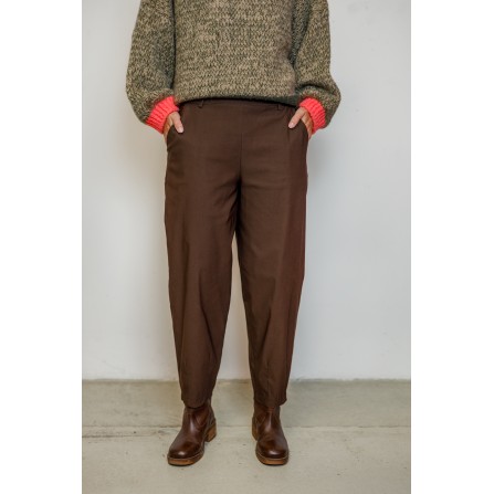 Black Colour BCBEVERLY BARREL PANT - Brun buks 41010 Hazelnut Brown