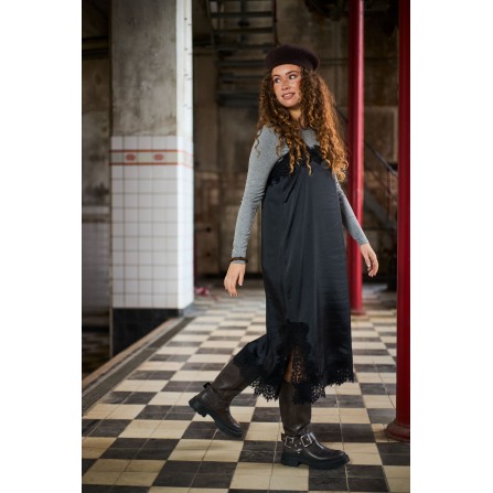 Black Colour BCEVIE LACE STRAP DRESS - Kjole med blonder 41047 Black