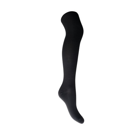Black Colour BCMALIKA KNEEHIGH RIB SOCK - Sort knæstrømpe 4285 Black