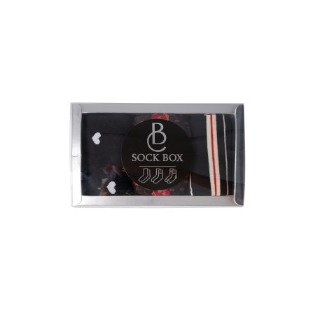 Black Colour BCSOCK BOX - 3 pak strømper 4394 Black