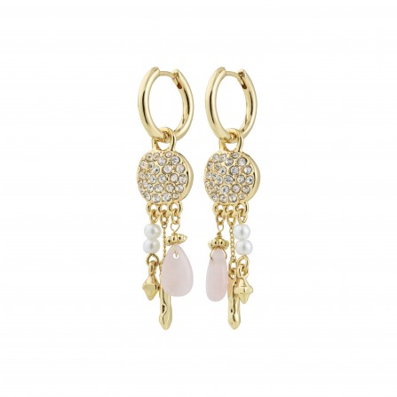 Pilgrim SHIFT hoop øreringe 122542023 Sølvbelagt