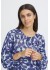 Fransa FRARIANA BL 14 - 20617394 BOHO BLOOM NAVY/GREEN