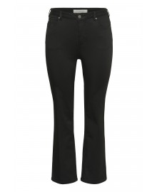 Kaffe Curve KCdina Straight Jeans- Sort jeans 10583714 Black Deep