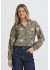 Fransa FRKALIA SH 1 - Gr&oslash;n printet skjorte 20617837 S. Olive Floral