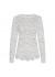 Marta MdcMilley LS tee - Hvid blonde bluse 7707 White