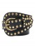 Tim&Simonsen Dunja Stud Belt - Sort b&aelig;lte med guld nitter 2135-Dunja Black-gold