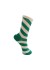 Black Colour BCHUXI SOCK - Gr&oslash;n stribet str&oslash;mpe 8515 Green