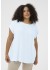 Kaffe Curve KCmilia Wing SL Blouse - Lysebl&aring; t-shirt 10583812 Nantucket Breeze
