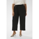 Kaffe Curve KCpheolo  Cropped Pants - Sorte 7/8 bukser 10584091 Black Deep
