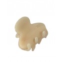 Pico Mini Ace Claw - Hvid hårklemme CL61 Oyster White