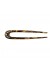 Pico Sunny Crystal Hair Pin - Brun h&aring;rn&aring;l SP140 Golden Shell