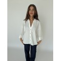CONTINUE Augusta shirt - Hvid skjorte 14985 White