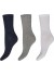 Decoy Ankle Sock Cotten - 3 pack ankel str&oslash;mper i bomuld 9-20226-75