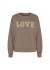 Marta MdcJessa Sweatshirt - Brun sweatshirt 7976 Fango Melange