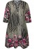 Zhenzi Zh-Madge1572 Dress 3/4 - Kjole med dyreprint og blomster 201572 Rose Violet