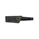 Tim&Simonsen Elle Wide Belt - Sort bredt bælte 2187 Black-gold