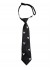 Tim&Simonsen Tie Black w. decoration - Sort slips med perler TSJ630 Black 2