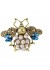 Tim&Simonsen Pin Bizza - Broche med bille TSJ640 Gold