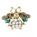 Tim&Simonsen Pin Bizza - Broche med bille TSJ640 Gold Multi