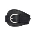 Tim&Simonsen Dunja Belt - Sort bælte med sølv spænde 2185-Dunja Black-silver