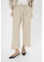 Kaffe KAphoebe Pants Cropped - Sandfarvet 7/8 bukser 10511244 Feather Gray