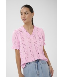 Kaffe KAdona Blouse - Lyserød bluse 10511446 Pink Frosting