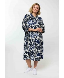 Gozzip GNelly Dress - Kjole med blåt print G262027 Blue Print