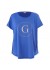 Gozzip GGitte T-shirt med print - Bl&aring; t-shirt G262074 Blue