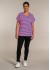 Sandgaard Amsterdam T-shirt - Bl&aring;/Rosa stribet T-shirt SG103-1 Striped Cobolt Blue/Rose