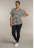 Sandgaard Amsterdam T-shirt - Sort/Hvid stribet T-shirt SG103-1 Striped&nbsp;Black/Offwhite
