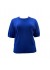Sandgaard Helsinki T-shirt - Bl&aring; kort&aelig;rmet strik SG152 Cobolt Blue