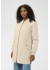 Kaffe KAlelia Long Quilt Jacket - Beige quiltet jakke 10511125 Feather Gray