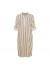Marta MdcArmina Dress - Stribet sandfarvet kjole 8235 Camello6552tpk