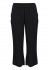 Kaffe Curve KCdacina Ami Pants - Sort buks i viskose 10580846 Black Deep