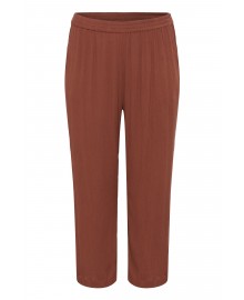 Kaffe Curve KCdacina Ami Pants - Buks i viskose 10580846 Henna