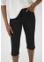 Kaffe KAzelina Capri Jeans - Sort stumpebuks 10506525 Black Deep