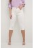 Kaffe KAzelina Capri Jeans - Lys stumpebuks 10506525 Chalk