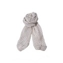 Black Colour MCPICCOLO SCARF - Creme tørklæde 208438 Creme Dot
