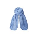 Black Colour MCPICCOLO SCARF - Blåt tørklæde 208438 Sky Blue Dot