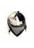 Tim&Simonsen Franny Jewelry Scarf - T&oslash;rkl&aelig;de med magnet luk TSJ592&nbsp;Black White 1