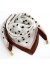 Tim&Simonsen Franny Jewelry Scarf - T&oslash;rkl&aelig;de med magnet luk TSJ592&nbsp;Dot/Choco