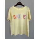 Marta MdcVespera Tee - Smile t-shirt 22585 Smile Yellow