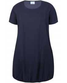 Zhenzi Zh-Amin 105-Dress S/S - Blå kjole 201219 Navy