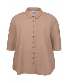 Zhenzi Zh-Amin 849-Shirt 3/4 - Beige skjorte 201217 Portabella