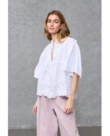 Love&Divine Love1530 shirt - Hvid blonde bluse 19806 White