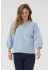 Kaffe KAvictoria Blouse - Lysebl&aring; bluse 10509753 Soft Chambray