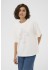 Kaffe KArosie T-shirt - Hvid t-shirt 10511093 Chalk