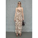 Love&Divine Love1581 Dress - Brun printet kjole 19997 Brown Palm
