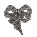 Tim&Simonsen Pin Bow - Sølv sløjfe broche TSJ686 Silver
