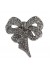 Tim&Simonsen Pin Bow - S&oslash;lv sl&oslash;jfe broche TSJ686 Silver